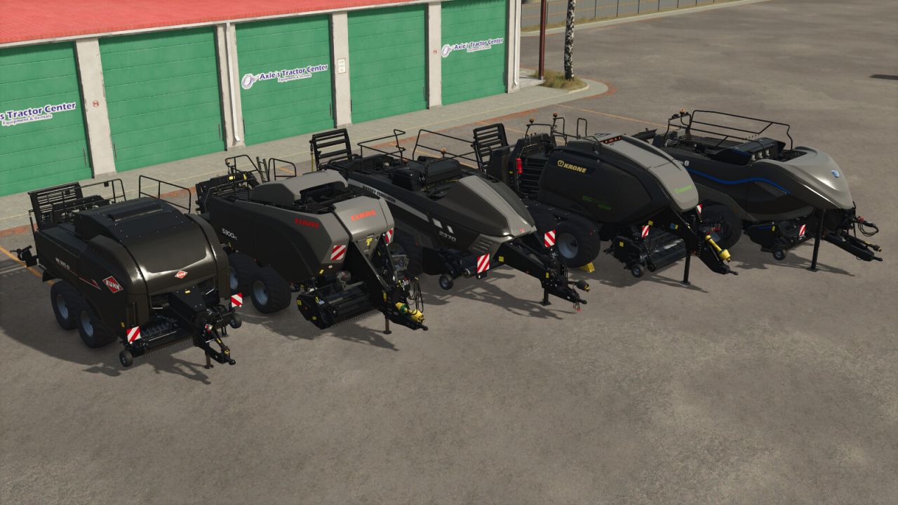 Quaderballenpressen Plus
