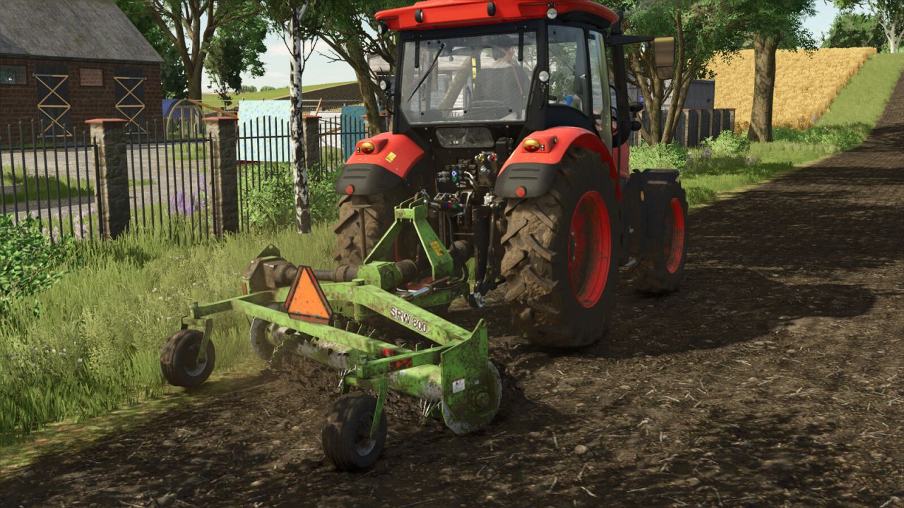 SRW 800 Stone Windrower