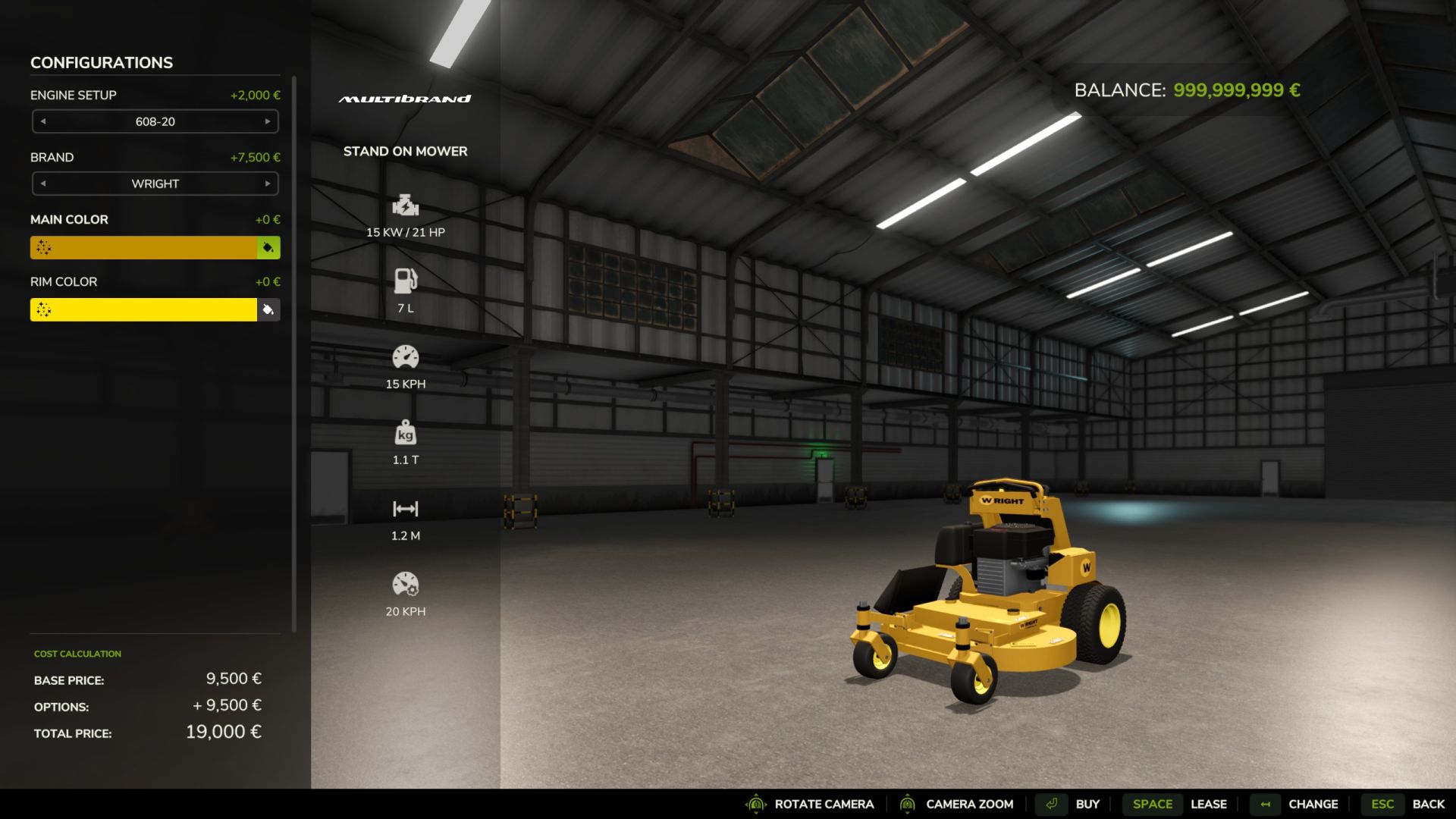 Tondeuses autoportées
