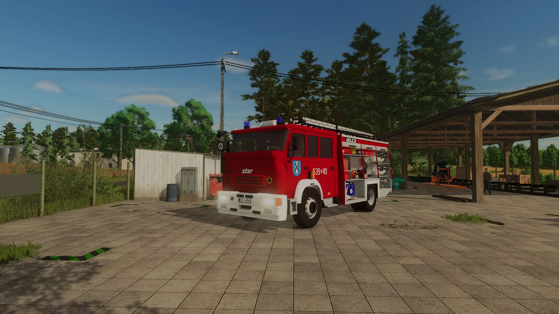 Star 1142 GBARt 2/20 JZS 539[E]40 OSP Złoczew