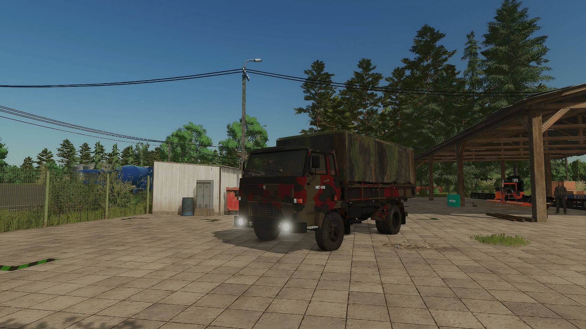 Star 244 ,,plandeka'' Wojsko Polskie