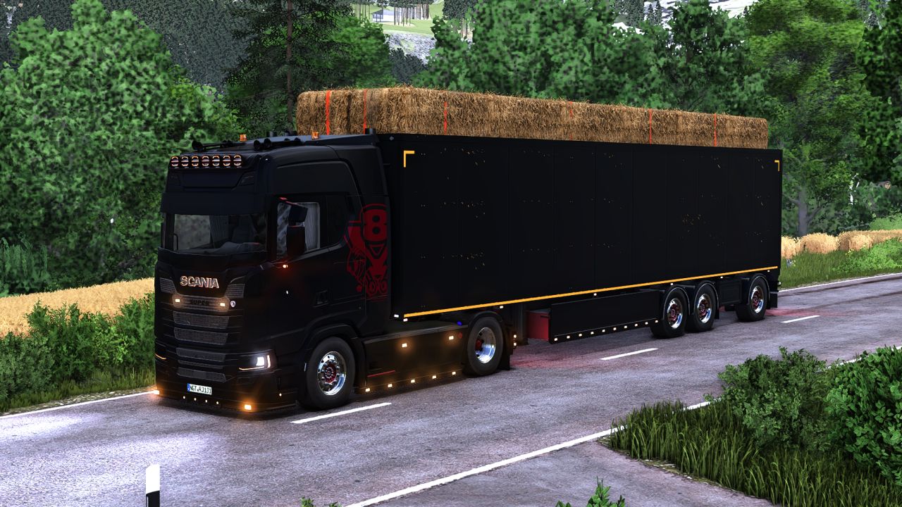 Remorque à fond mouvant STAS