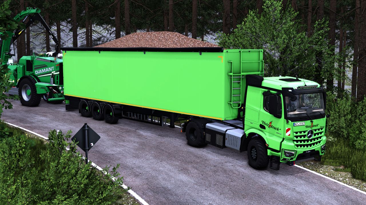 Remorque à fond mouvant STAS