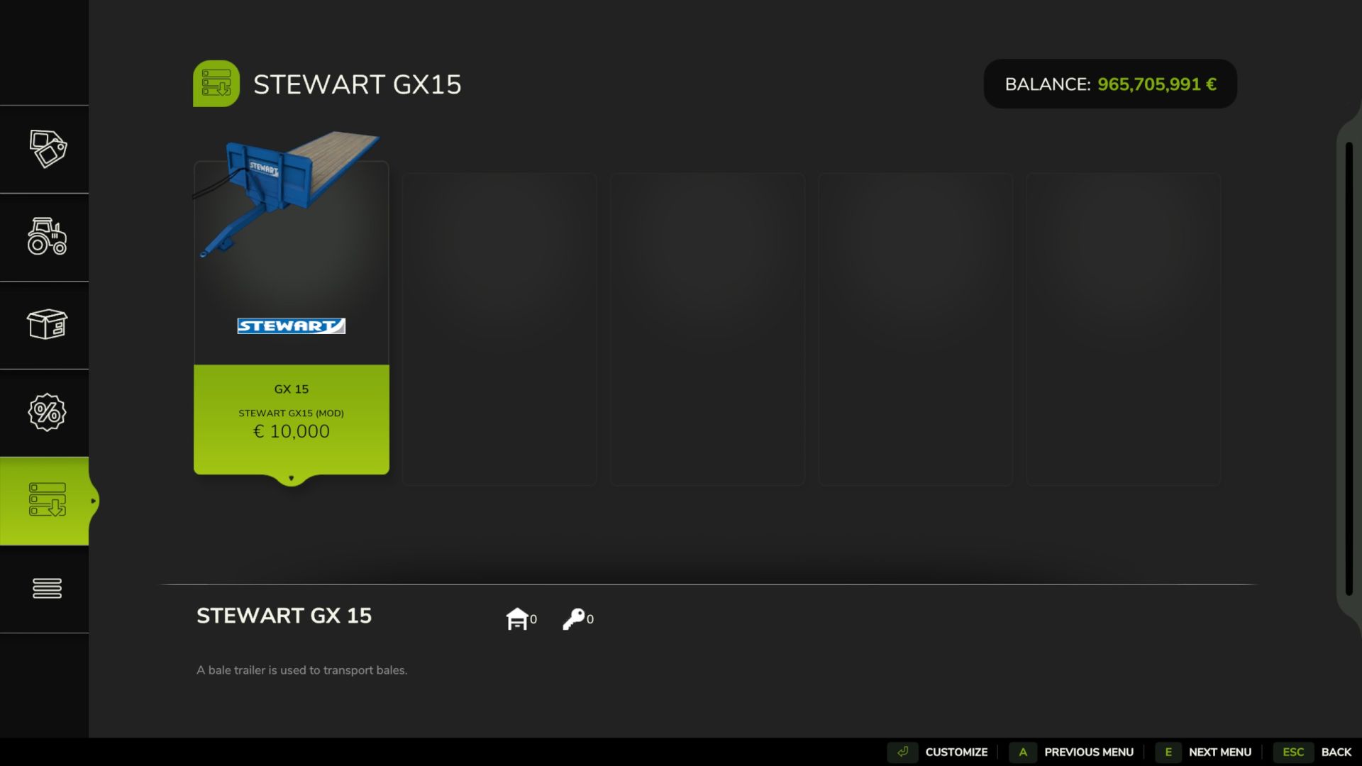 Stewart GX 15 FT