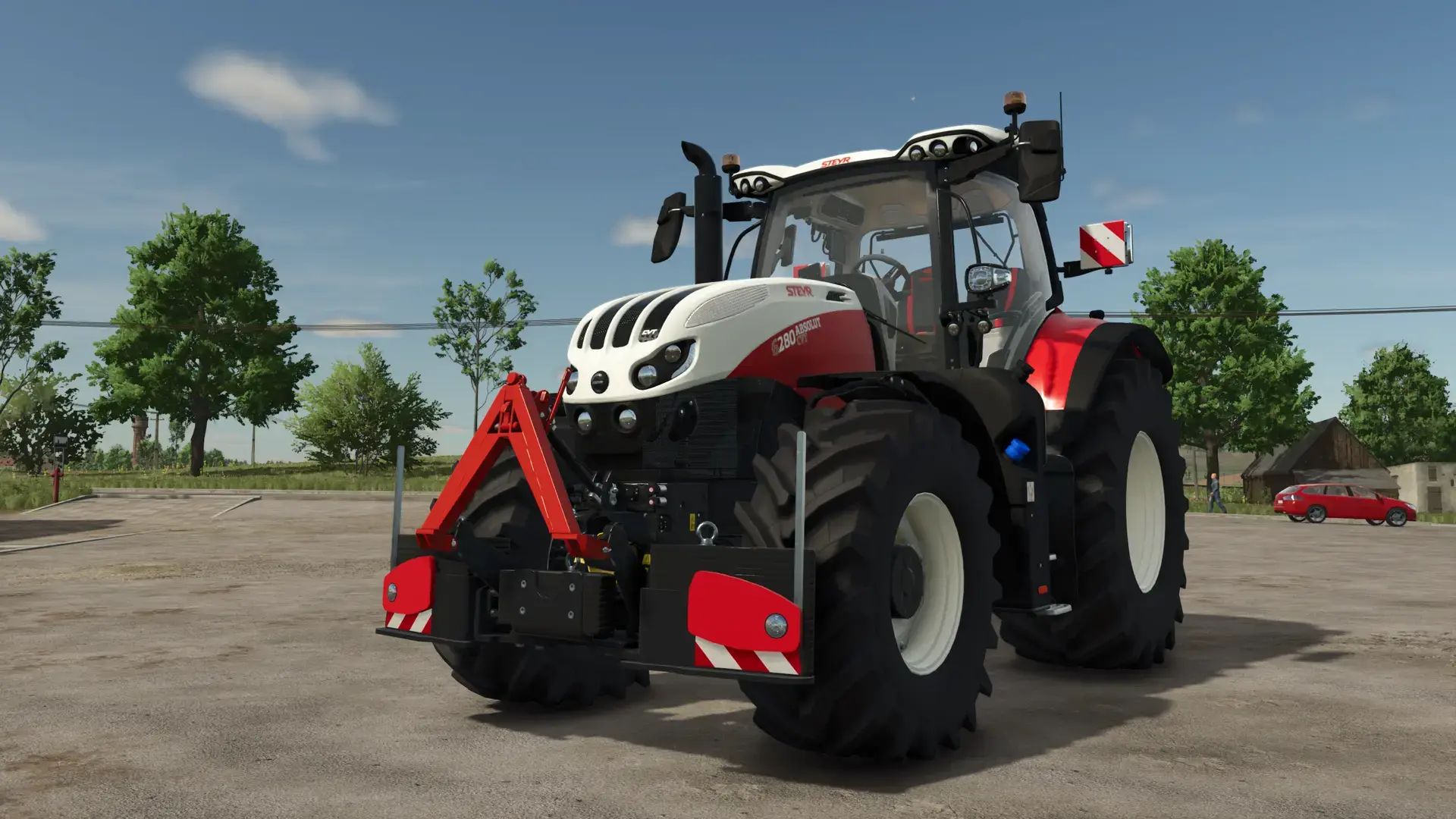 Steyr Absolut with Agribumper