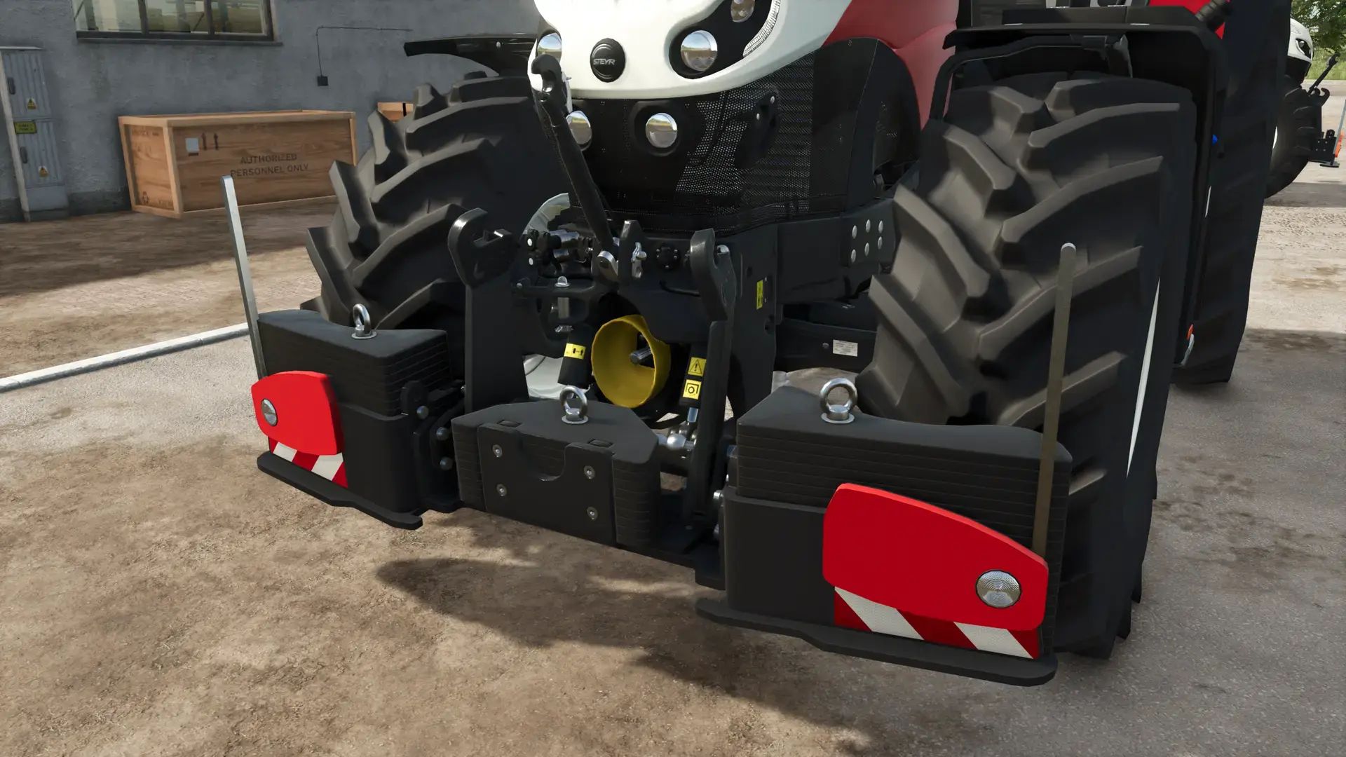 Steyr Absolut with Agribumper
