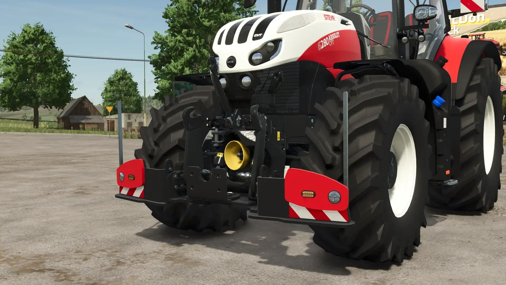 Steyr Absolut with Agribumper