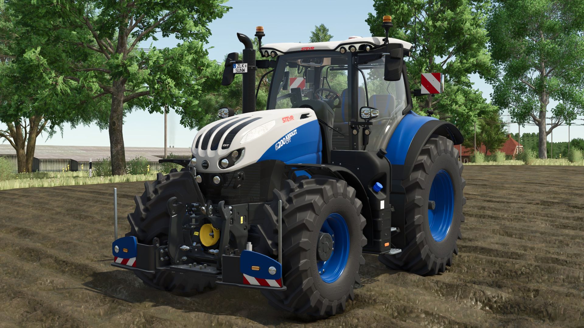 Steyr Assolutamente con Agribumper