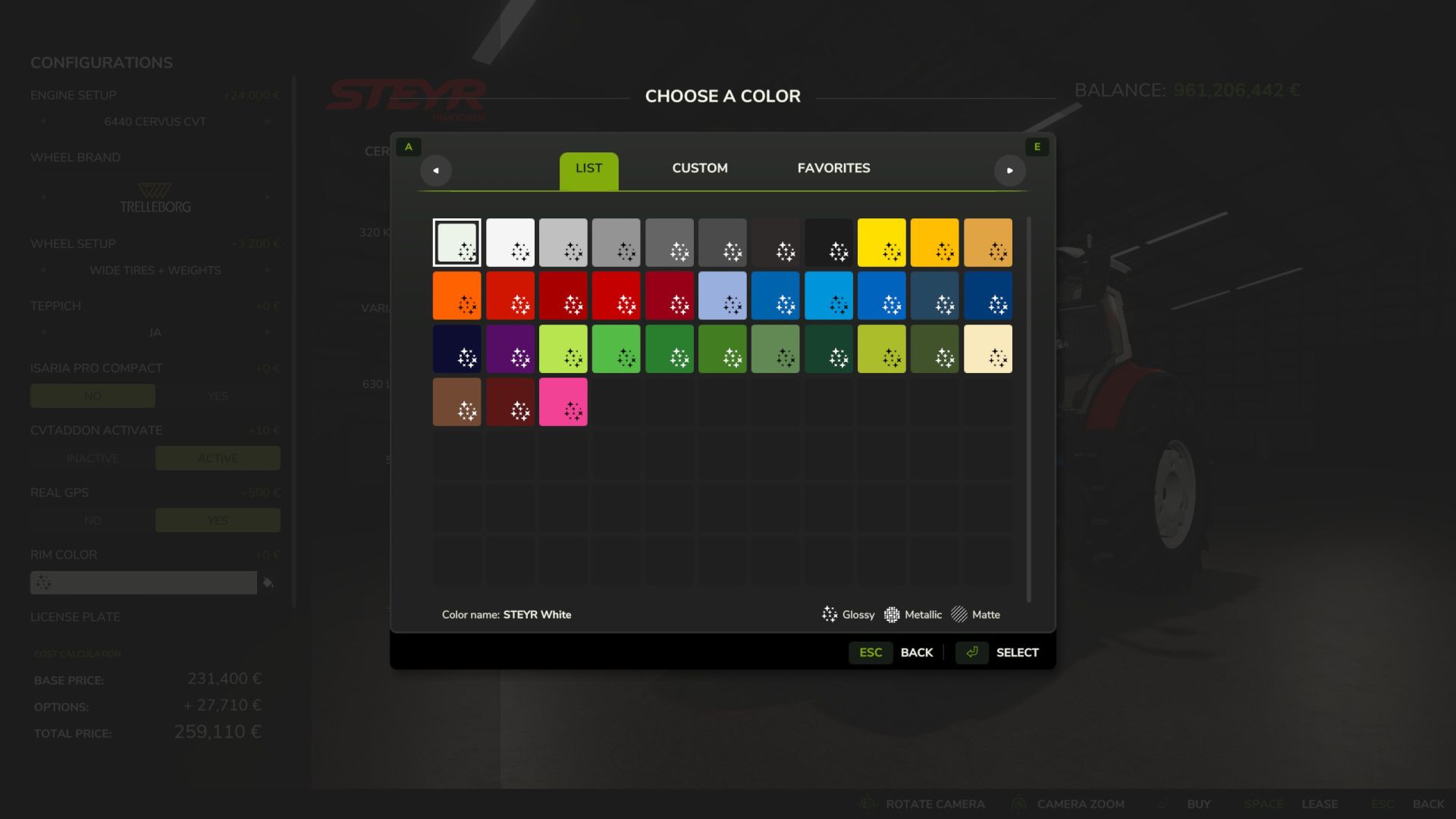 Steyr Cervus CVT