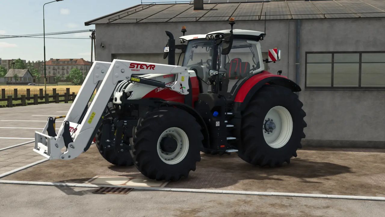Steyr S4020T voorlader