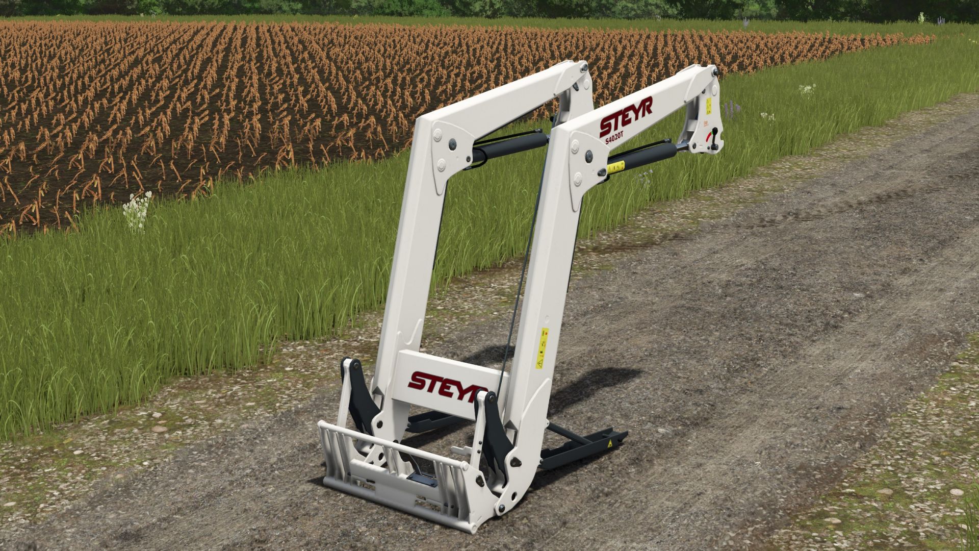 Steyr S4020T voorlader