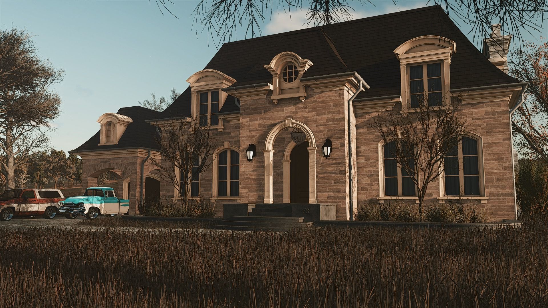 Manoir en pierre