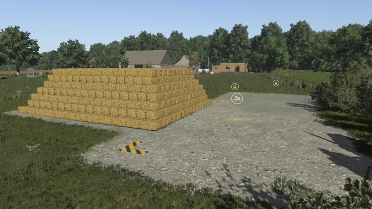 Lagerhalle Für Kleine Quaderballen