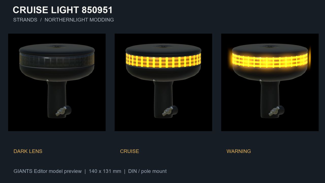 Strands Cruise Light 850951 (Prefab)