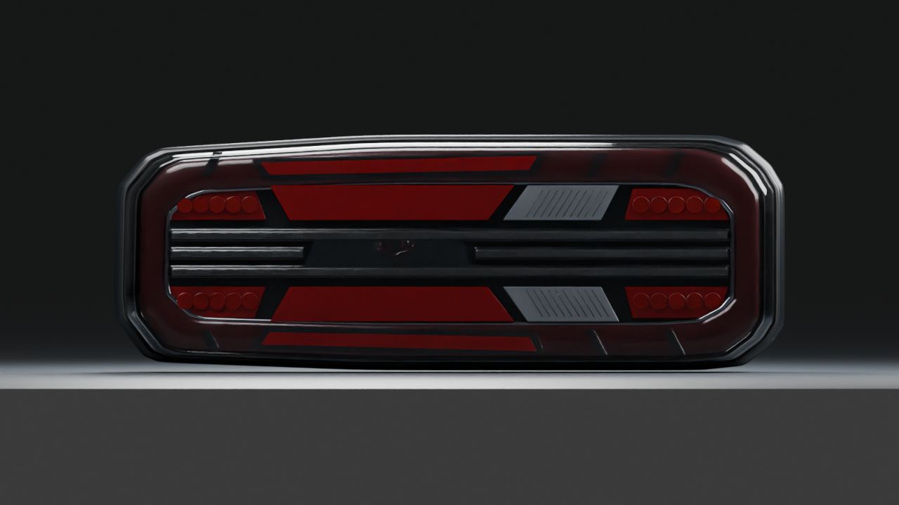 Strands Freedom Dark – Rear Light (Prefab)
