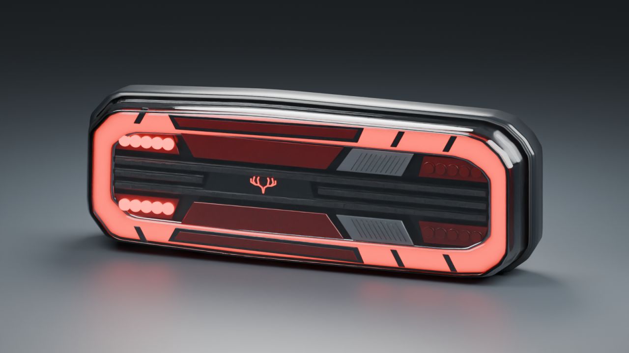 Strands Freedom Dark – Rear Light (Prefab)