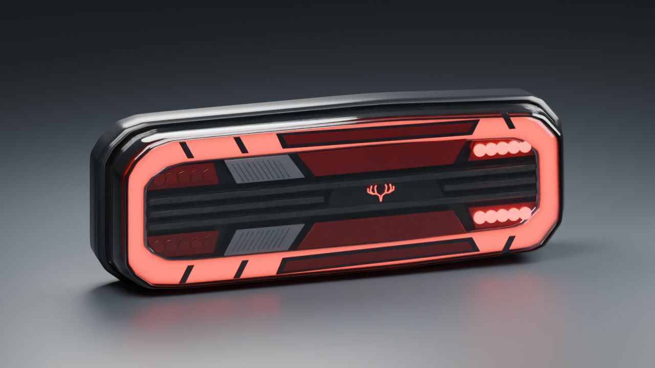Strands Freedom Dark – Rear Light (Prefab)