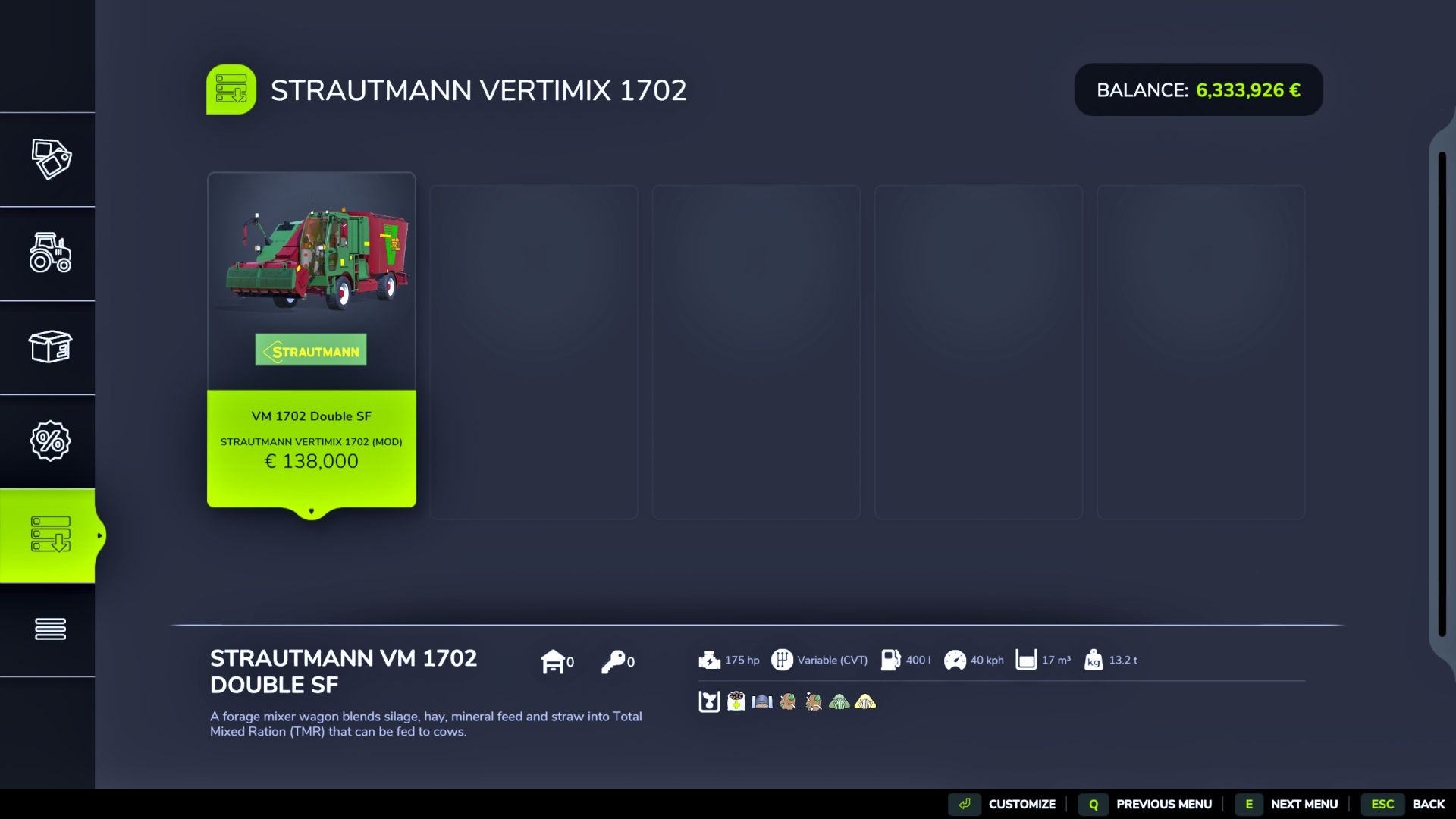 Strautmann Verti-Mix 1702