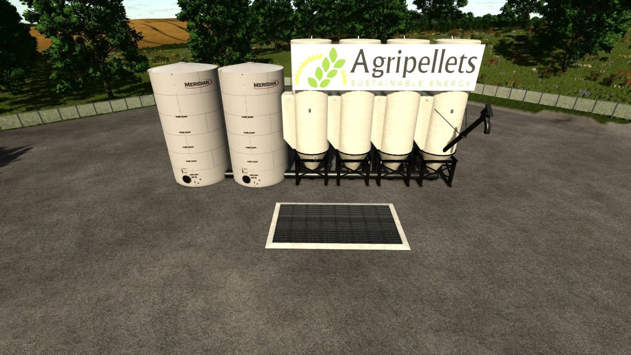 Produção de pellets de palha e feno