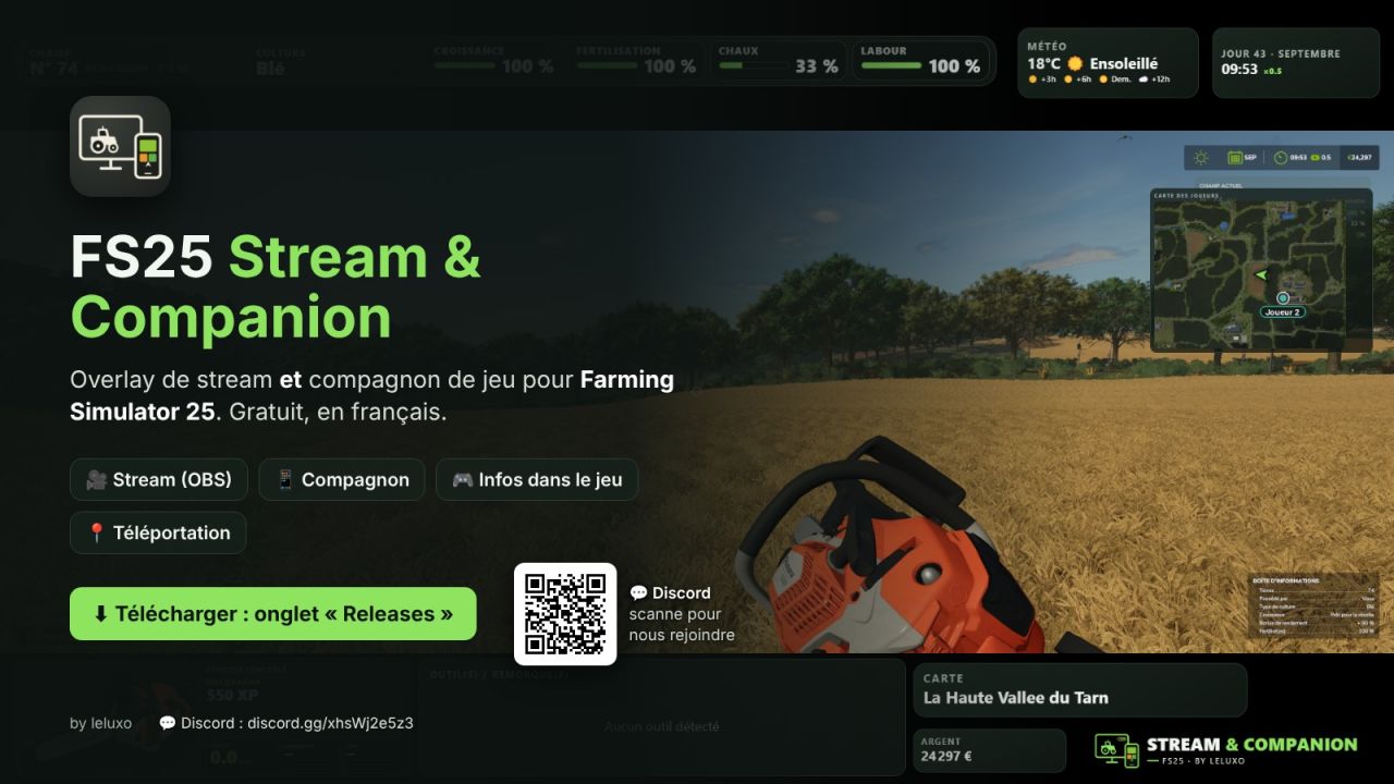 Overlay dello streaming e compagno