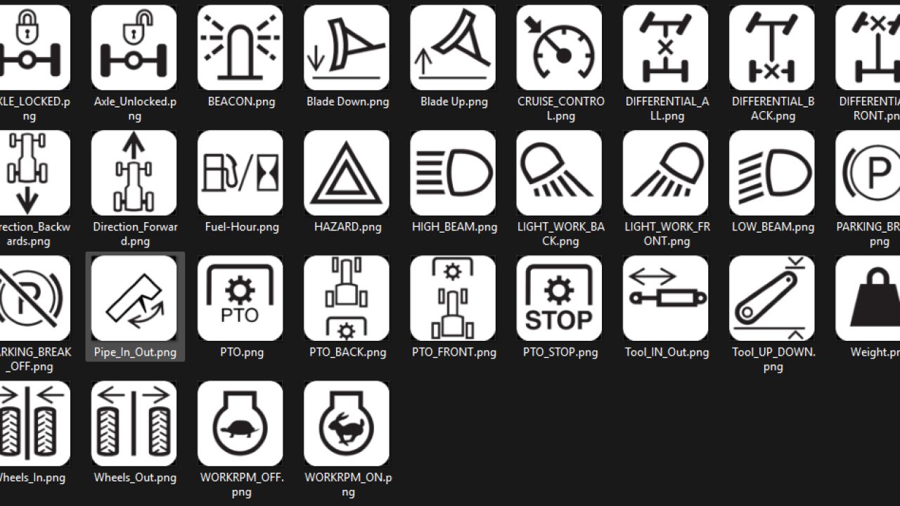 Pacote de ícones Streamdeck para máquinas