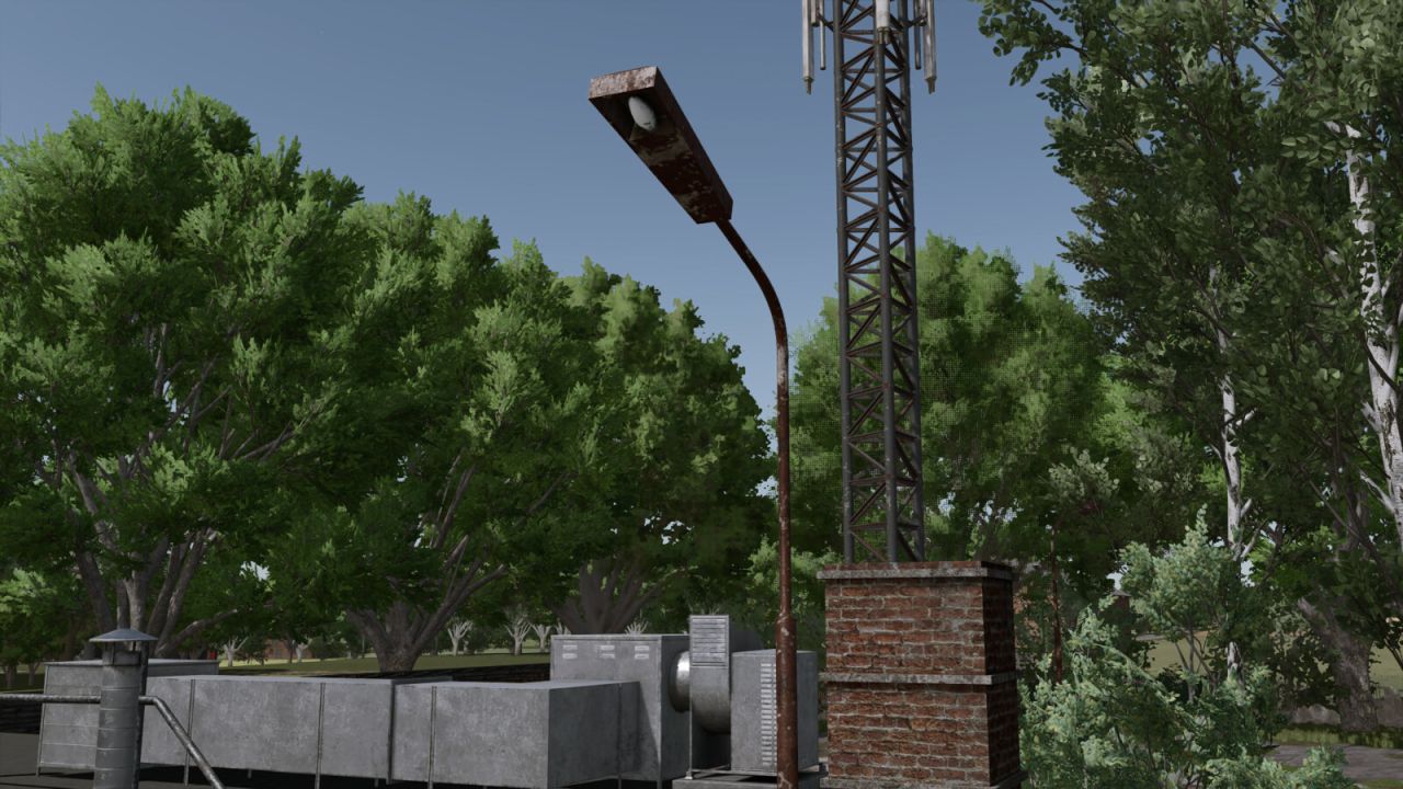 Sokak Lambaları Paketi Prefabrik (Prefab)