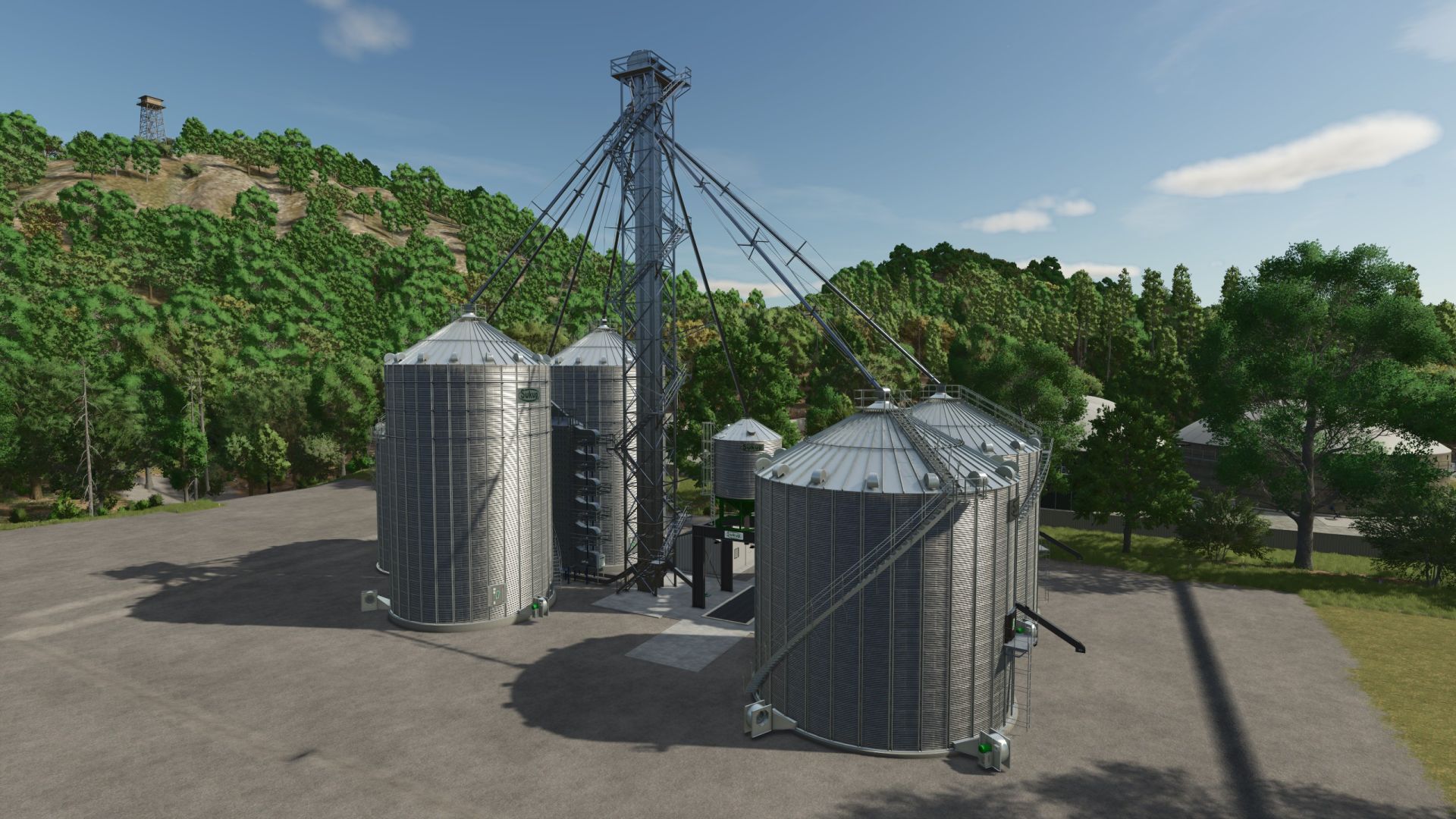 Silo de grãos Sukup