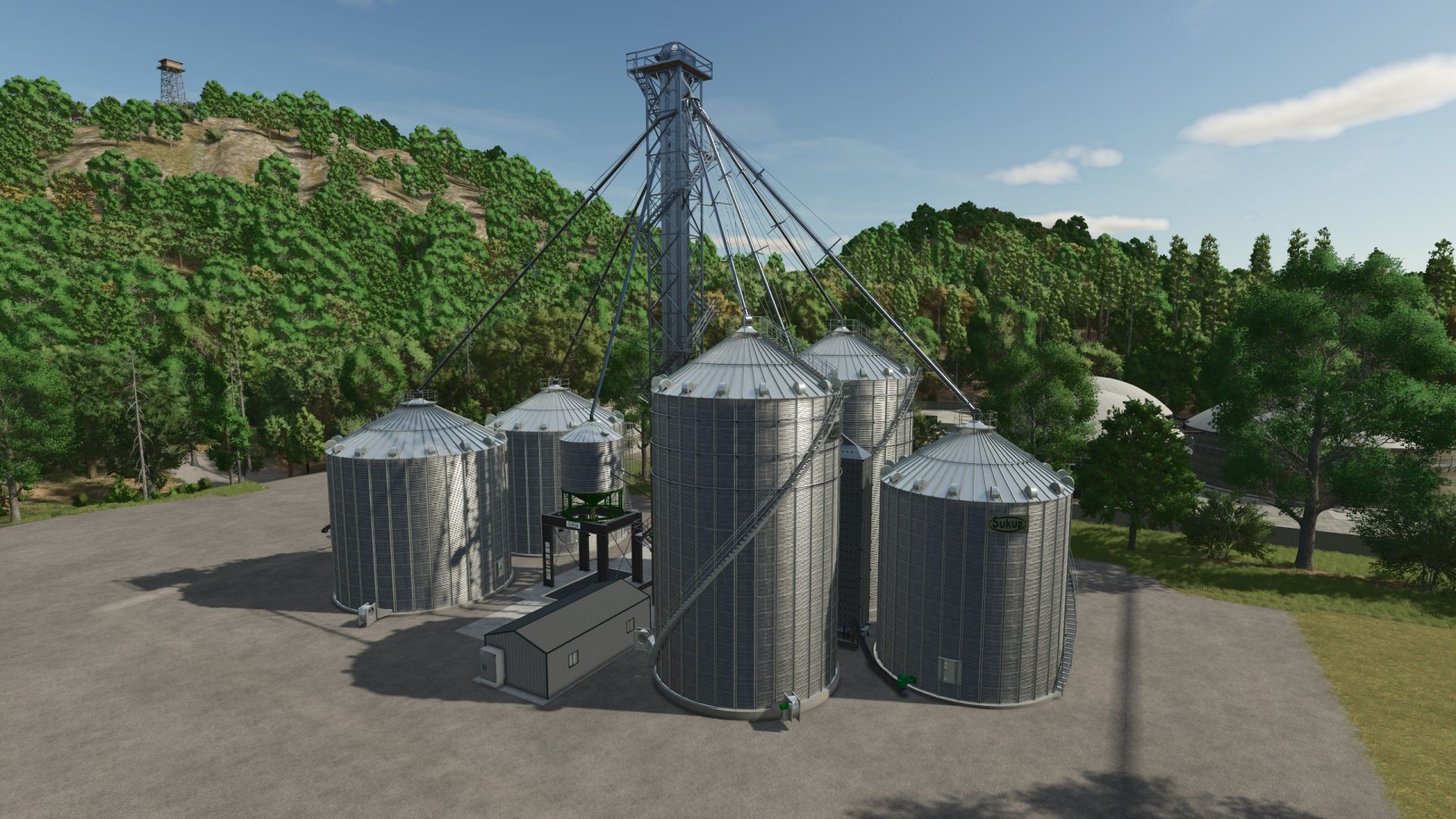 Silo de grãos Sukup