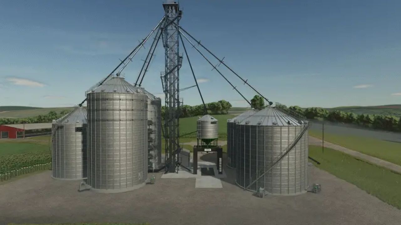 Silo de grãos Sukup