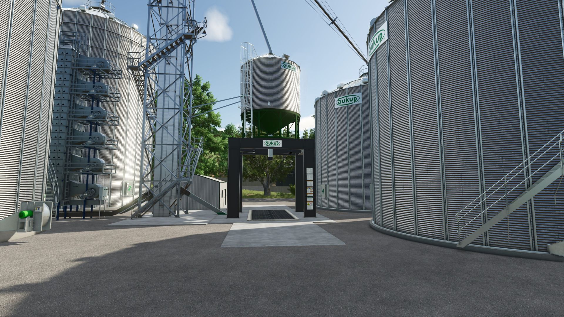 Silo de grãos Sukup