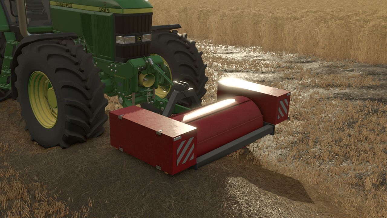 Swath roller