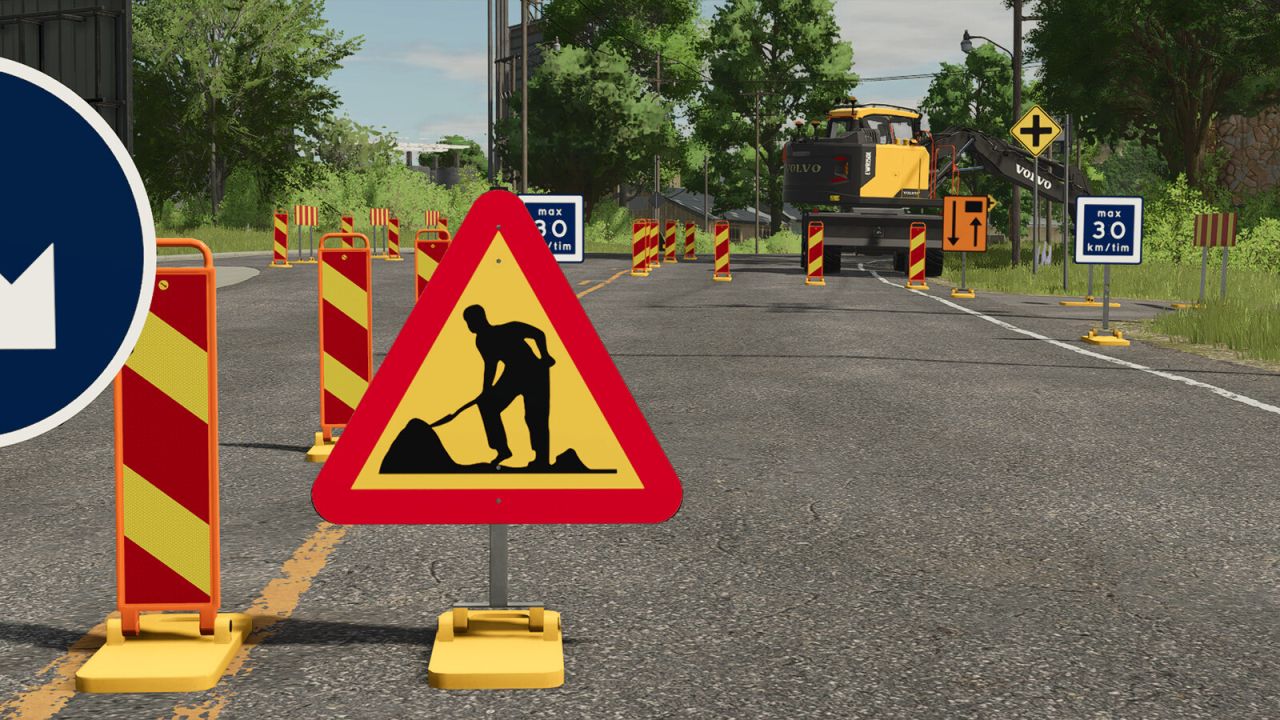 Pack De Panneaux De Chantier Suédois Plus