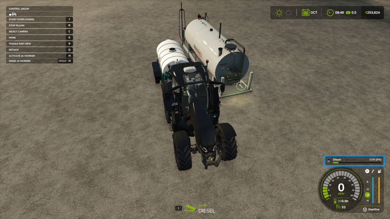 Tanker universal preenchimento