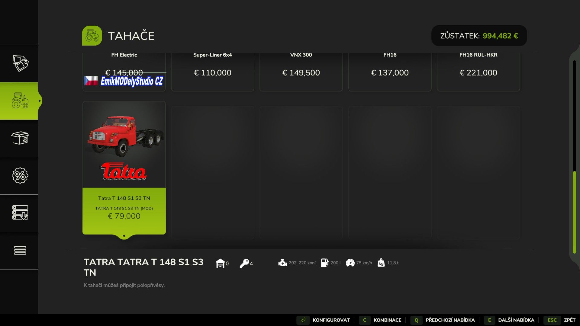 Tatra T 148 S1 S3 TN