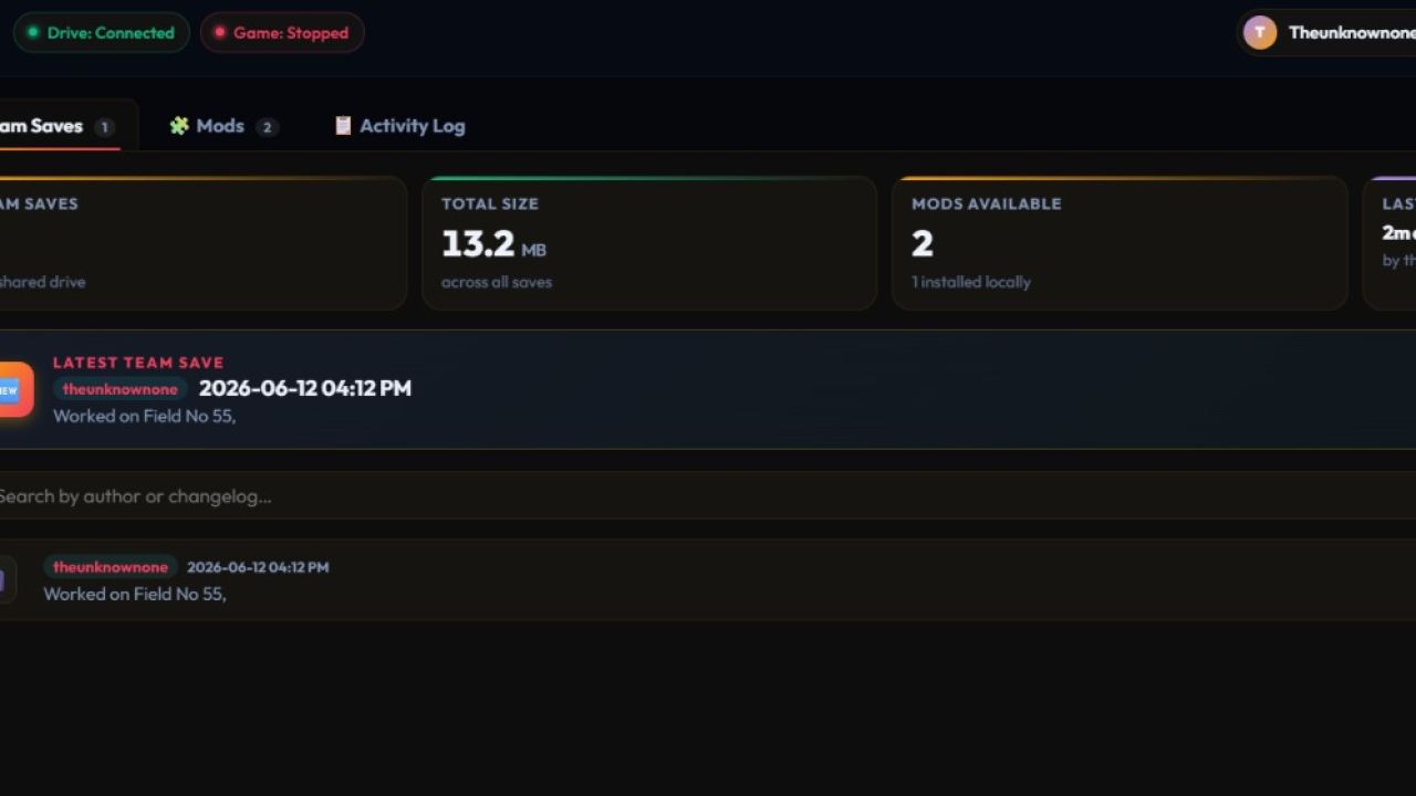 Team Sync Tool