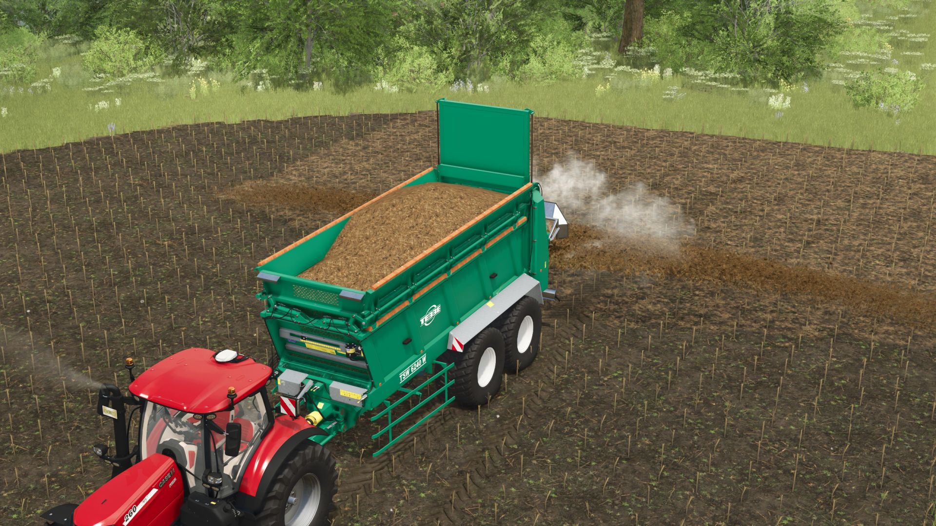 Tebbe TSW 6240W gübre serpme makinesi