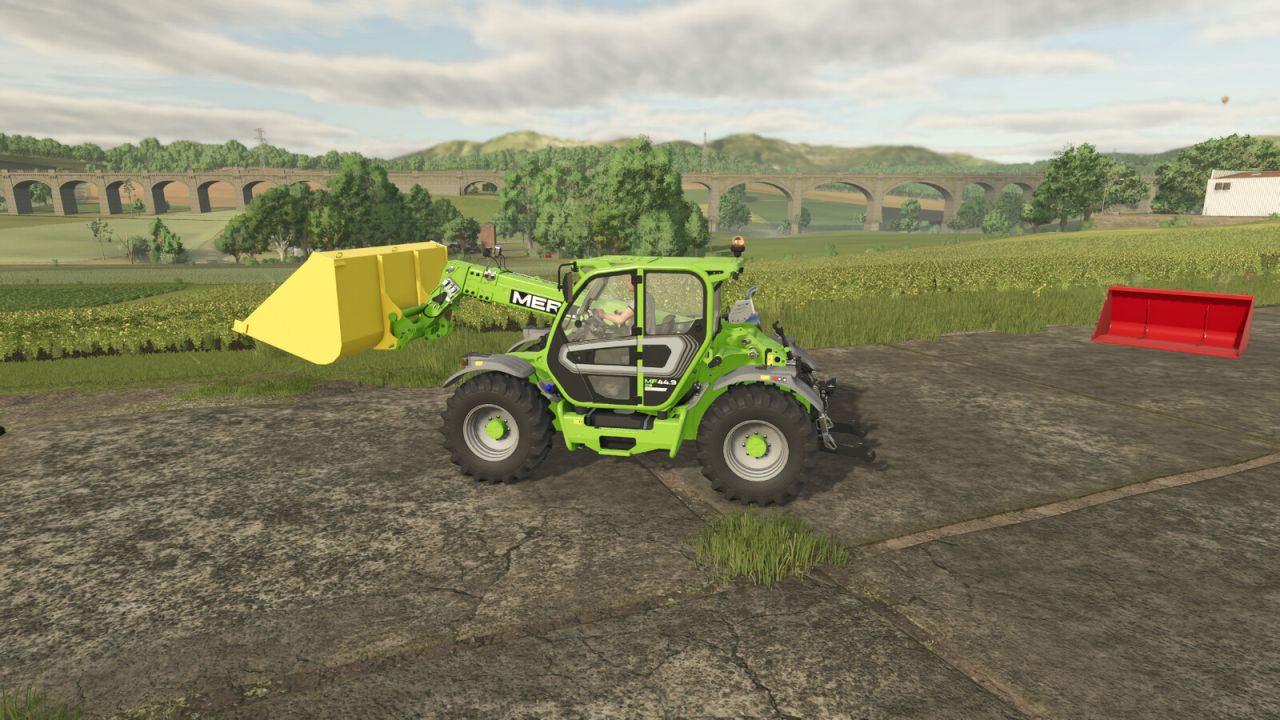 Telehandler Shovel
