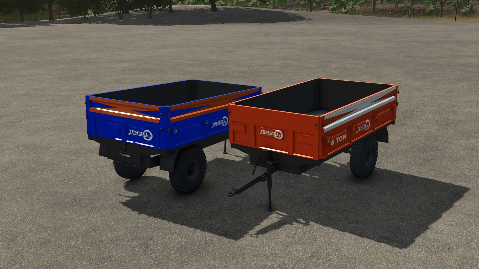Temizel 6 Ton Römork