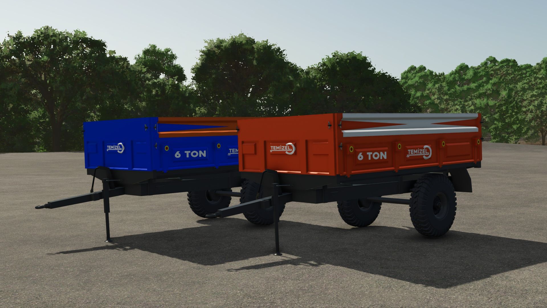 Temizel 6 Ton Römork