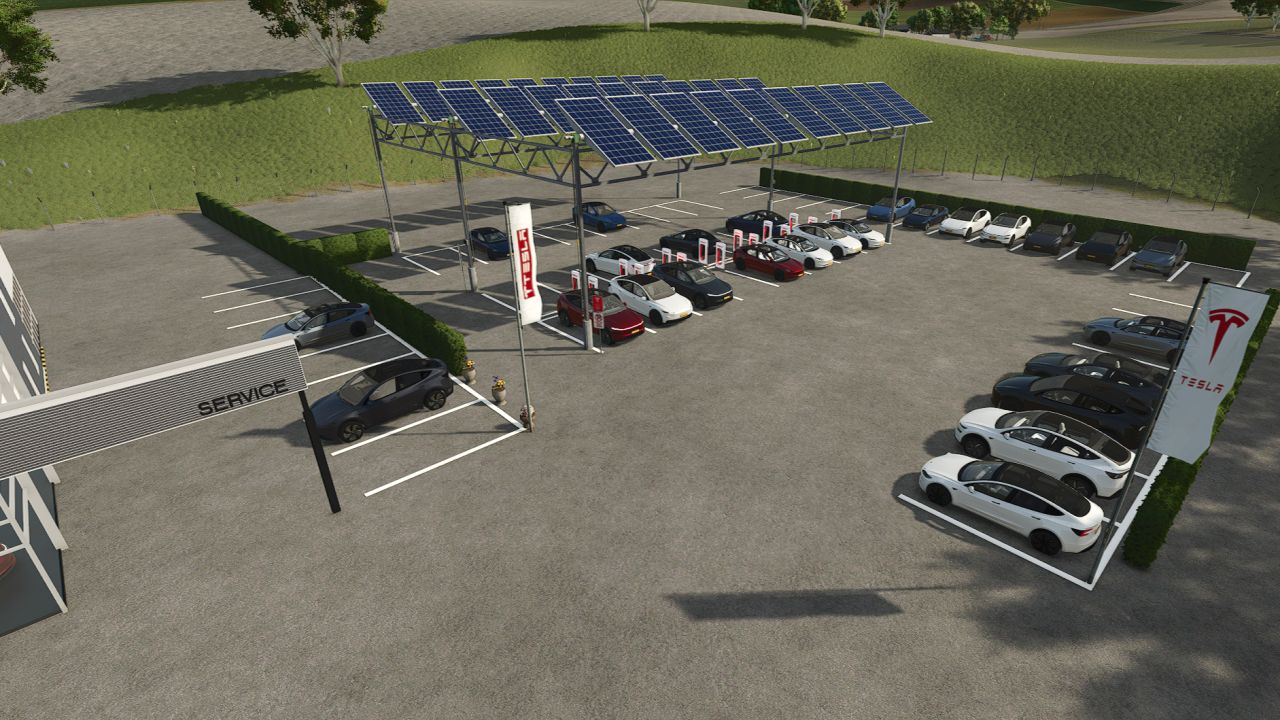 Centro de entrega de Tesla