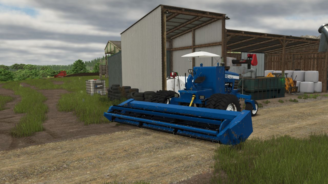The Haymaker (custom swather)
