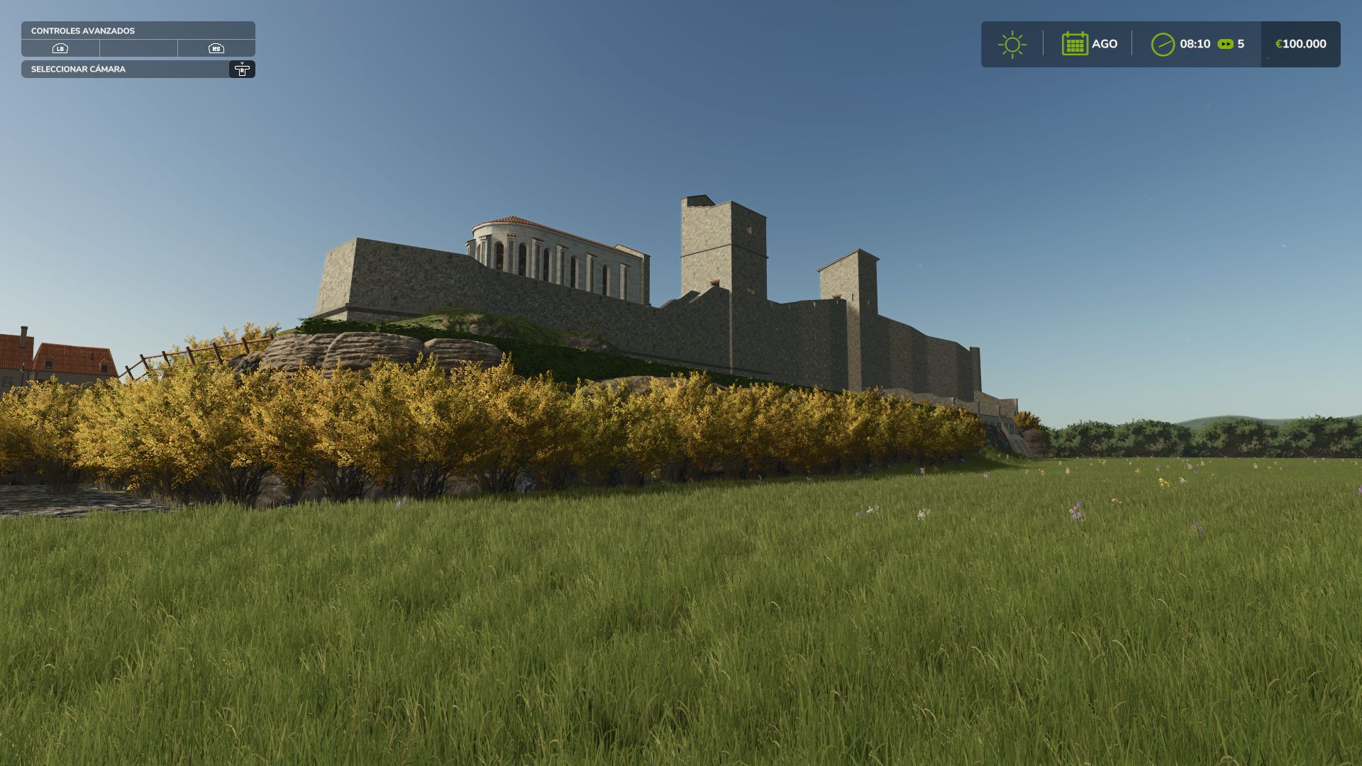The Plain Above the Castle