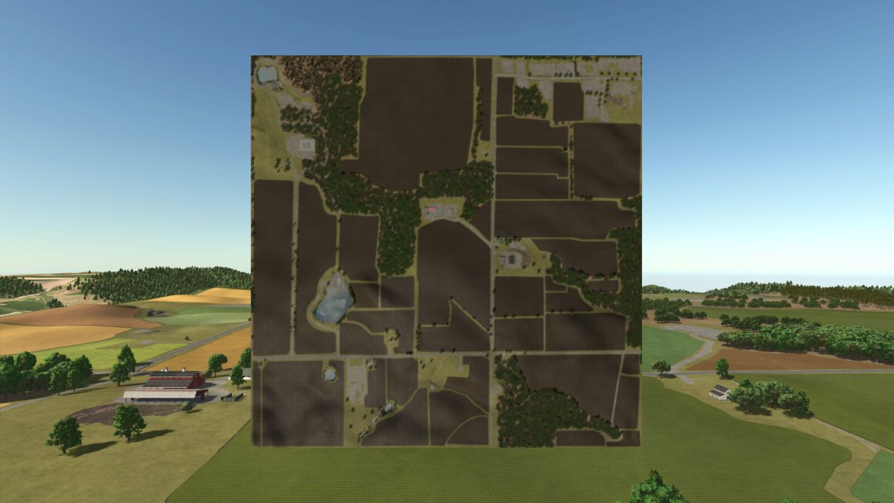 The Rolling Farmlands Of Michigan
