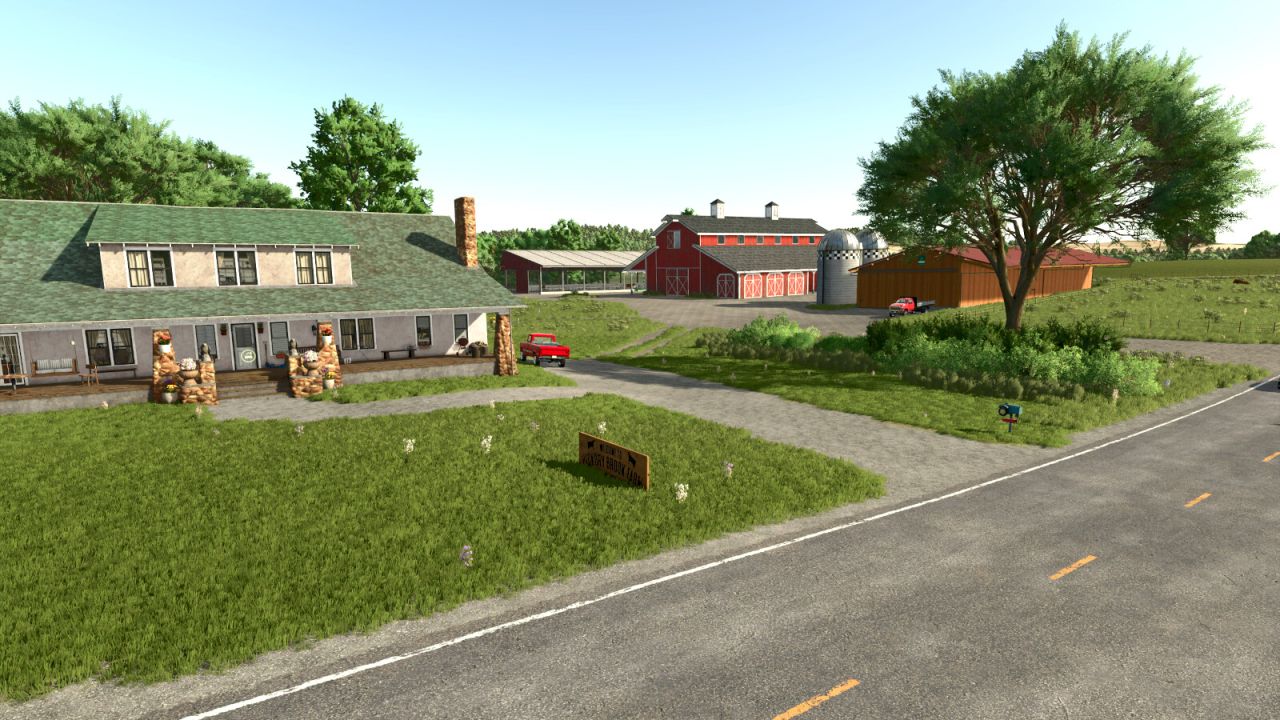 The Rolling Farmlands Of Michigan