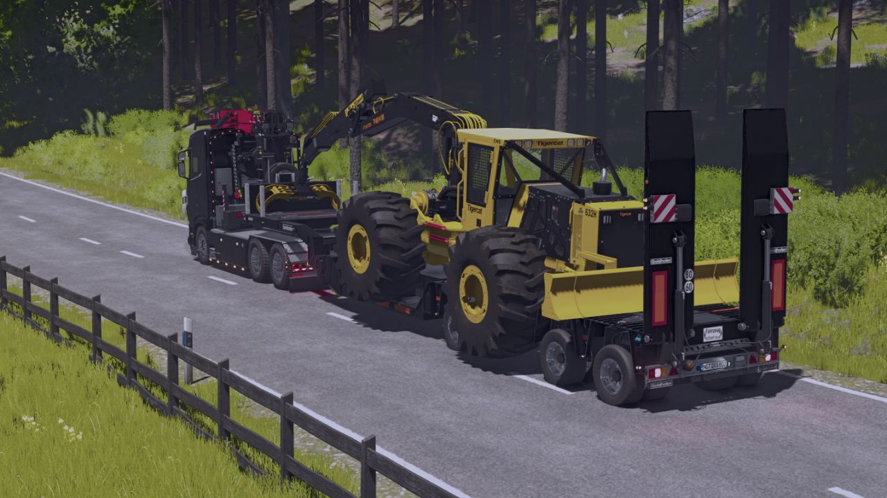 Tigercat Crane Skidder