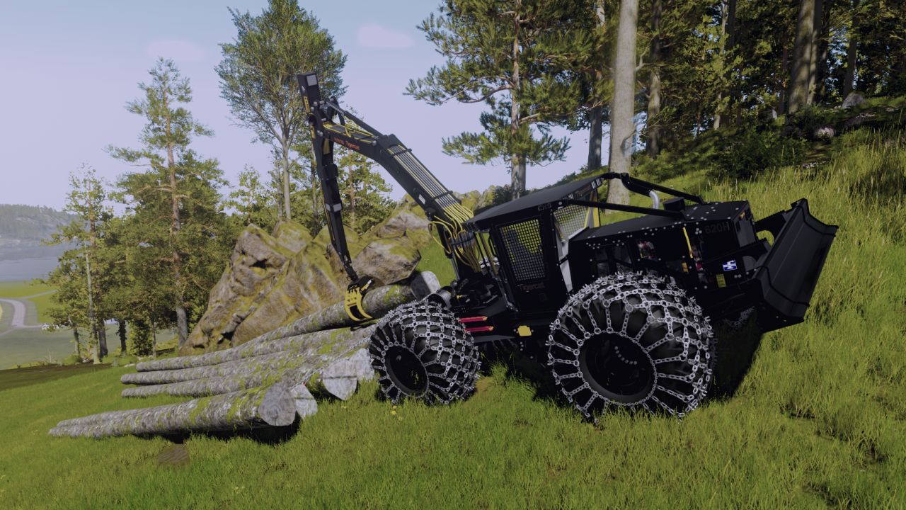 Tigercat Crane Skidder