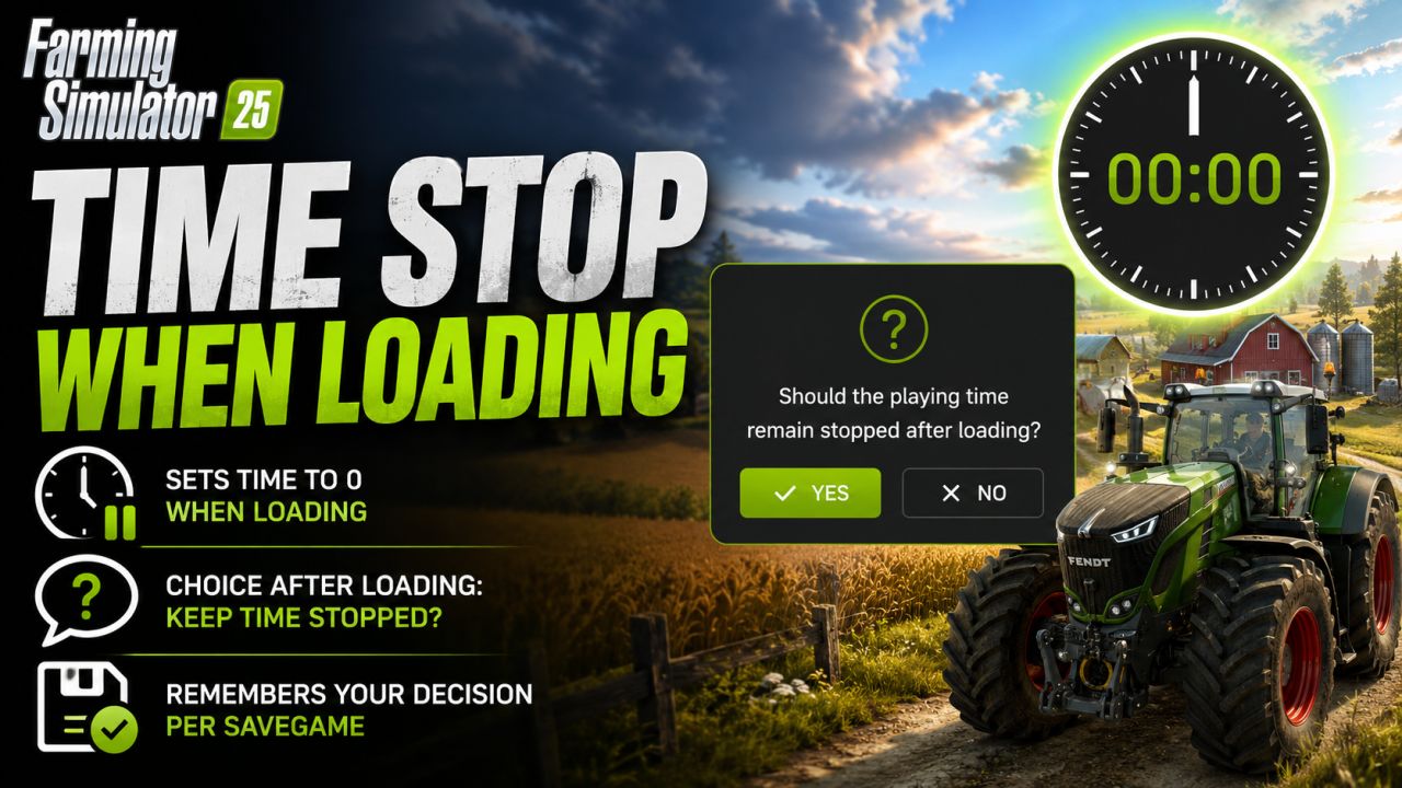 Time stop while loading