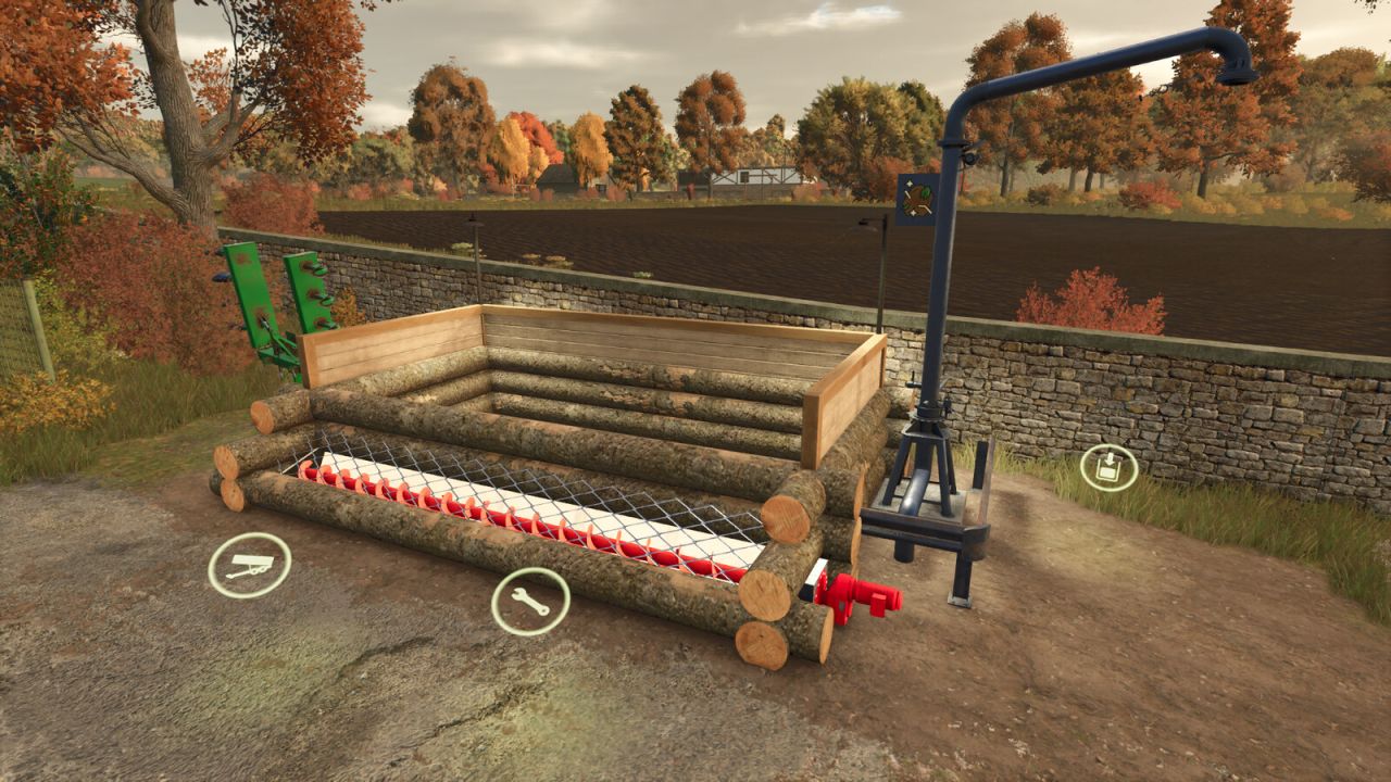 Estación de mezcla de madera TMR
