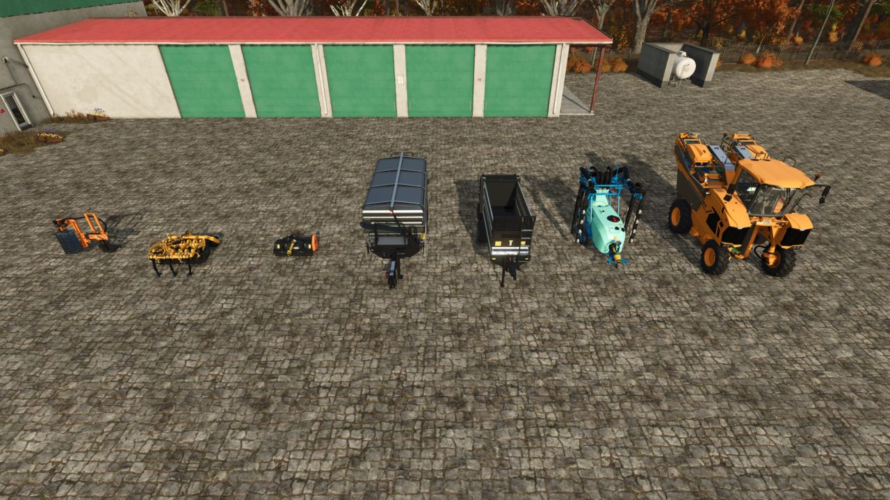 Strumenti per l'uva e le olive