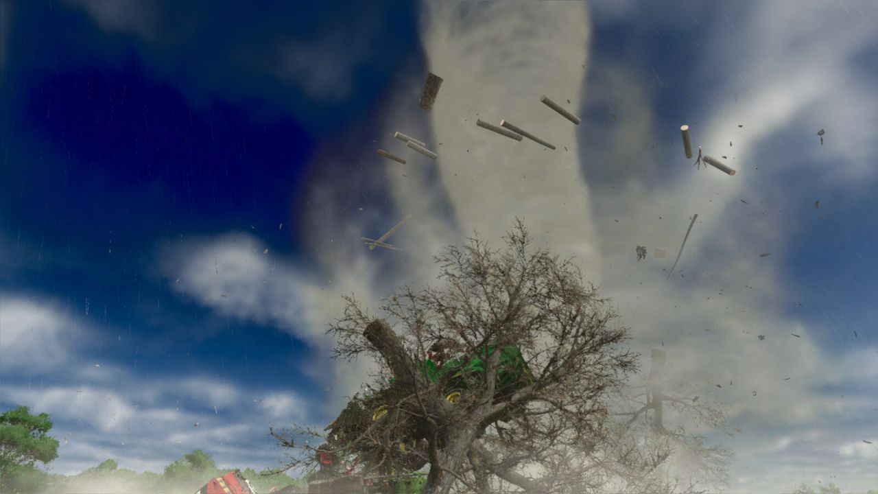 Física del tornado